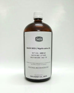 Black Seed Oil Organic One Litre Glass Bottle - Eco Ummah