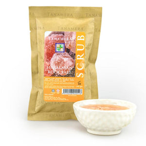 Himalayan Rock Salt Scrub 100g Sachet All Natural Tanamera - Eco Ummah