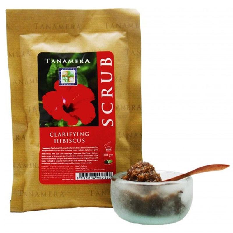 Clarifying Hibiscus Scrub (Sachet) - Eco Ummah