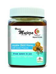 Sidr Mountain Raw Honey (Sader/Jujube) with Green propolis 300g Raw Honey Mujeza - Eco Ummah