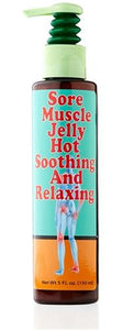 Sore Muscle Jelly, Hot Soothing & Relaxing - Eco Ummah