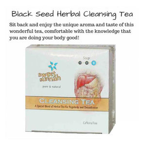 Detox Cleansing Tea with Black Seed Herb 30 Bags - Eco Ummah