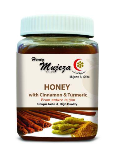 Honey with Cinnamon and Turmeric 300g - Eco Ummah