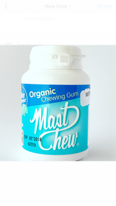 Mast Chew Organic Chewing Gum 50 Pieces - Eco Ummah